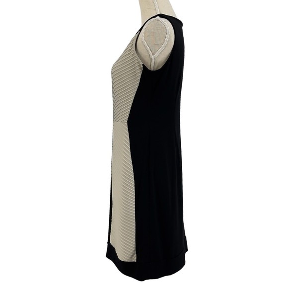 Dressbarn Collection Womens Sleeveless Pullover Two Tone Party Career Dress 8 - Picture 5 of 10